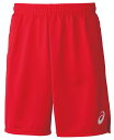 asics アシックス 10 GK GAME PANT クラシックレッド XL 2101A045 600 | スポーツ スポーツウェア サッカー ゲームパンツ ハーフパンツ パンツ ズボン 吸汗速乾 快適 メンズ スポーツ用品 レーニング 部活 練習 ロゴ ワンポイント