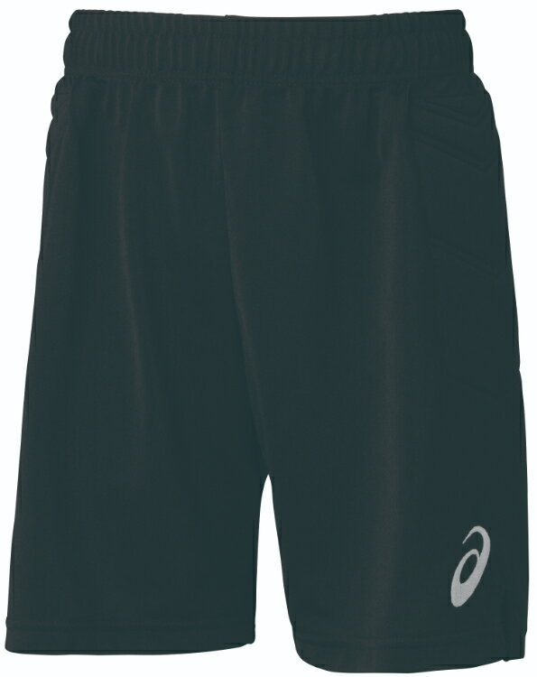 asics アシックス 12 JR． GK GAME PANT パフォーマンスブラック 130 2104A005 1 | スポーツ スポーツウェア サッカー フットサル GKゲームパンツ 半ズボン ショートパンツ 吸汗速乾 トリコット素材 ゴールキーパー キッズ ジュニア Jr. 子供 練習 部活