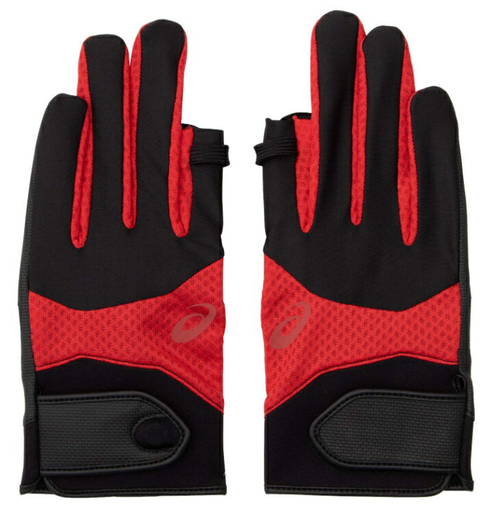 asics アシックス GG PAD GLOVE レッド S 3