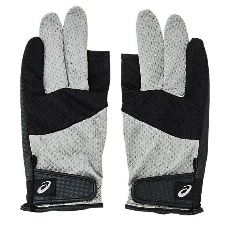 asics アシックス MESH GLOVE チャコール S 3283A226 20 | スポーツ用品 スポーツ グッズ ツール アクセサリー 雑貨 小物 使いやすい 備品 用品 チャコール マルチカラー S 握りやすい 通気性 メッシュ素材 グローブ