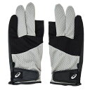 asics アシックス MESH GLOVE チャコール