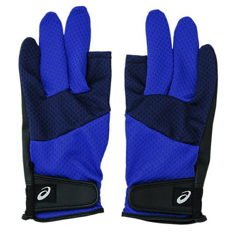 asics アシックス MESH GLOVE ブルー S 3283A226 400 | スポーツ用品 スポーツ グッズ ツール アクセサリー 雑貨 小物 使いやすい 備品 用品 青 ブルー カラフル S 握りやすい 通気性 メッシュ素材 グローブ 清潔