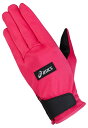 asics アシックス STANDARD GLOVE ピンク L 3283A227 700 | スポーツ用品 スポーツ グッズ ツール アクセサリー 雑貨 小物 使いやすい 備品 用品 もも ピンク L サイズ 握りやすい グローブ スタンダード