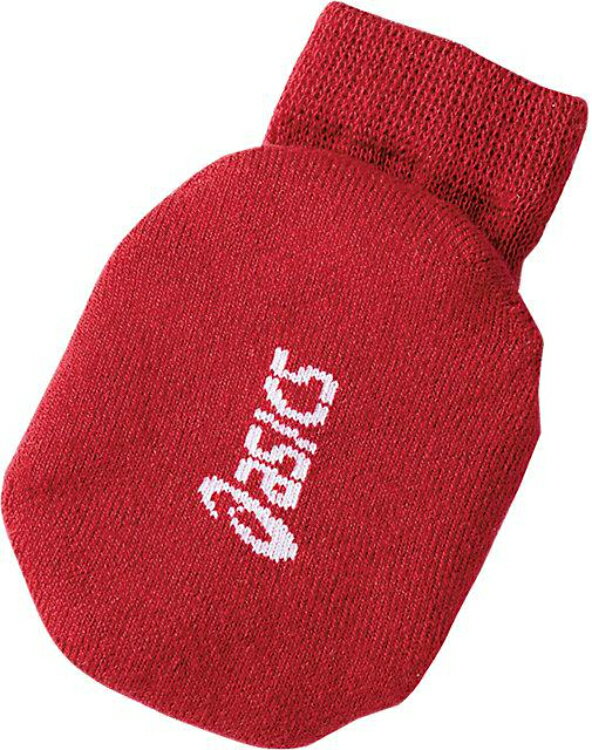 asics アシックス KNIT HEAD COVER レツド 