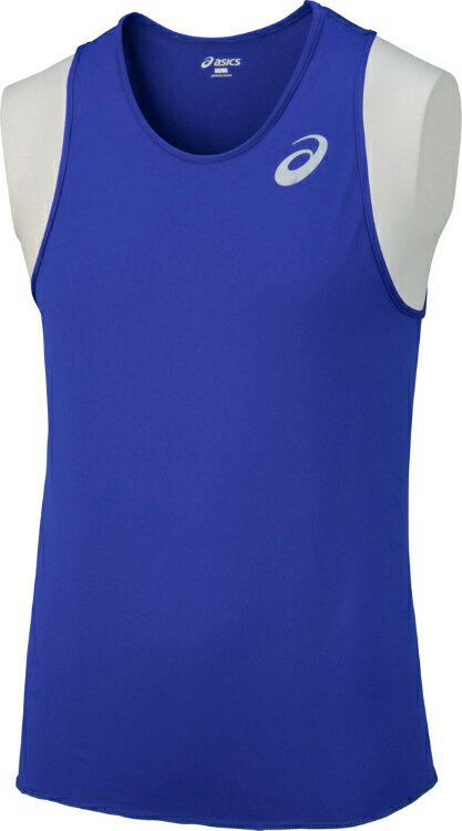 asics アシックス SINGLET ブルー XXL XT1038 45 | スポーツ用品 スポーツ グッズ ツール アクセサリー 雑貨 小物 使いやすい 備品 用品 衣類 トップス シャツ ランニング 陸上 XXL 青 ブルー 素材 日本