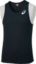 asics アシックス SINGLET ブラック S XT1