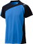 asics アシックス GAMESHIRTSHS Iブルーxブラツ 150 XW1321 4490 | スポーツ バレーボール メンズ レディース バレーボールウェア ウエア トップス ブルー 青 ブラック 黒 150 ゲームシャツ シャツ 半袖 吸汗速乾 ショートスリーブ 薄手 フィット