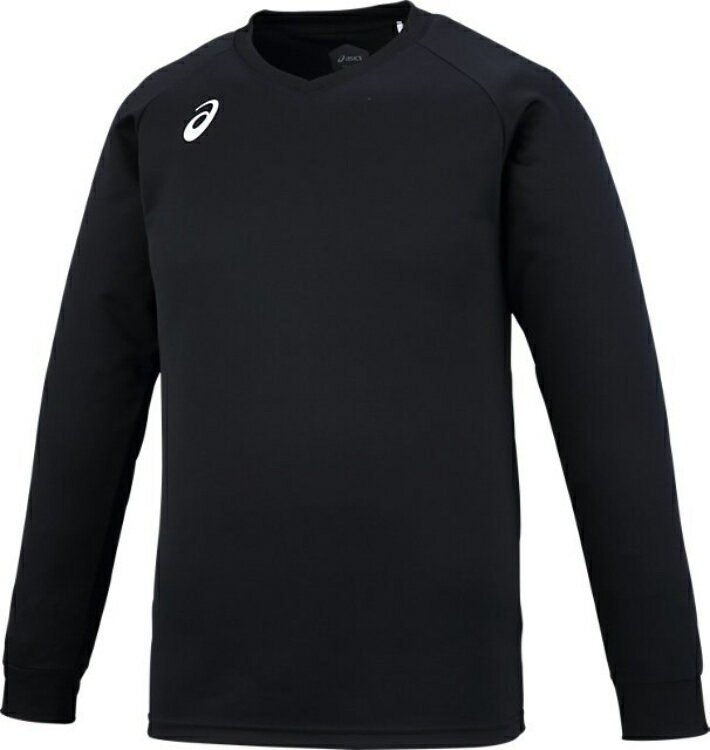 asics アシックス PRACTICE LONG SLEEVE TOP BLACKXWHITE 2XL XW6747 9001 | スポーツ バレーボール メンズ レディース バレーボールウェア ウエア ホワイト 白 ブラック 黒 2XL トップス トレーナー プラクティス長袖シャツ 長袖 吸汗速乾 ロングスリーブトップ