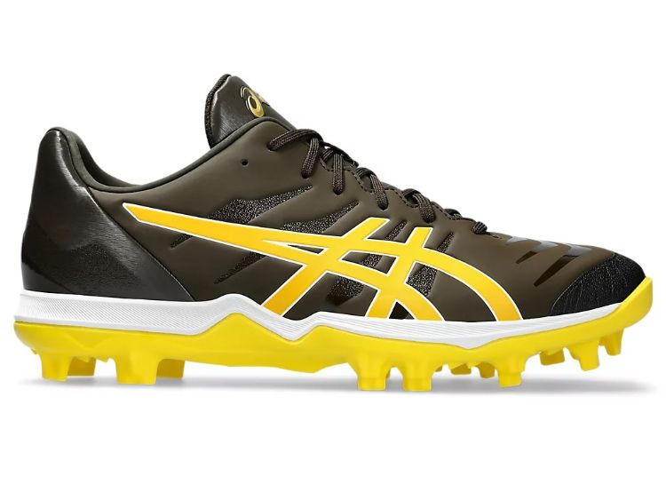 asics アシックス GOLDSTAGE FANG ブラック COFF 25cm 1121A067 200 | スポーツ 運動 靴 くつ シューズ 男性用 男性 紳士靴 メンズ 野球 ソフトボール 試合 練習 スパイク スタッドスパイク ポイントスパイク グリップ力 負担軽減 軽量 人工皮革 履き心地 機能性 25