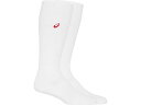 asics アシックス HIGH SOCKS ホワイトXレッド S 3053A136 103 | スポーツ 運動 ファッション小物 衣類 衣料品 ウエア ウェア...