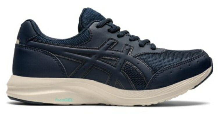 WELLNESS WALKER アシックス商事 GEL-FUNWALKER W054 ネイビーブルー 22.5 1292A054 400 | asics アシックス スニーカー シューズ 靴 ウォーキングシューズ ゲルファンウォーカー 軽量 クッション性 散歩 仕事 ファッション シンプル デザイン ネイビーブルー レディース