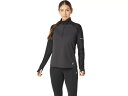 asics アシックス WS RUNNING WINDBLOCK HARF パフォーマンスブラック L 2012C880 1 | スポーツウェア スポーツ 衣類 服 ウエア ウェア 女性 レディース トップス シャツ 長袖 防風 保温 ハーフジップ ジッパー 万能 ランニングウェア ランニング 練習 機能性 L ブラック