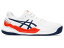 asics アシックス GEL-RESOLUTION 9 GS WHITE/BLUE EXPANSE 21 1044A067 103 | 靴 くつ スポーツ テニス テニスシューズ オールコート ジュニア ゲルレゾリューション9 安定性 キッズ専用モデル 硬式テニス ソフトテニス オールコート用 21cm