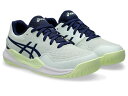 asics アシックス GEL-RESOLUTION 9 GS PALE MINT/BLUE EXPANSE 22 1044A067 301 | 靴 くつ スポーツ テニス テニスシューズ オールコート ジュニア ゲルレゾリューション9 安定性 キッズ専用…