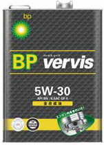 BP ビーピー エンジンオイル vervis バービス ムーブ 全合成油 5W-30 4L缶 | 5W30 4L 4リットル オイル 車 人気 交換 オイル缶 油 エンジン油 オイル交換 ポイント消化