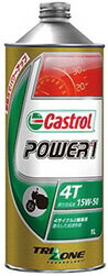 Castrol カストロール POWER1 4T 15W-50 1L缶 1