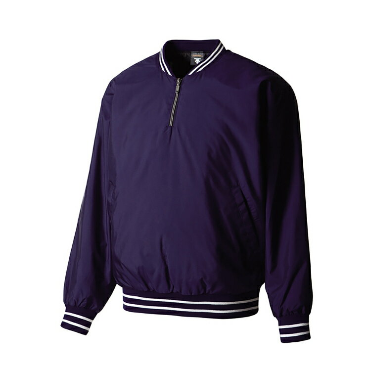 DESCENTE デサント ジュニア 長袖プルオーバーコート Dネイビー 130サイズ JSTD-410B DNVY | スポーツ スポーツ用品 野球 ベースボール ベースボールウェア トレーニングウェア アウター ジュニア 長袖 プルオーバーコート 防風 保温 はっ水 耐水 中綿 ネイビー 130