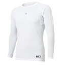 DESCENTE デサント 丸首長袖アンダーシャツ ホワイト M DB5SUD20M WH00 | スポーツ スポーツウェア 野球 ソフトボール 野球ウェア 丸首長袖アンダーシャツ 長袖 アンダーシャツ 野球グッズ 野球用具 野球道具 硬式野球 軟式野球(4)