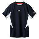 DESCENTE デサント 半袖バレーシャツ ネイビー O DV5SHT04U NV00 | スポーツ スポーツウェア バレーボール バレー 半袖Tシャツ ピス...