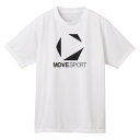 DESCENTE デサント ショートスリーブシャツ ホワイト XO ST5SHTT1M WH00 | スポーツ トレーニング ウェア フィットネス 半袖シャツ 半袖 ショートスリーブシャツ メッシュ素材 メンズ サンスクリーン ムーブスポーツ メンズ 吸汗速乾 UVカット