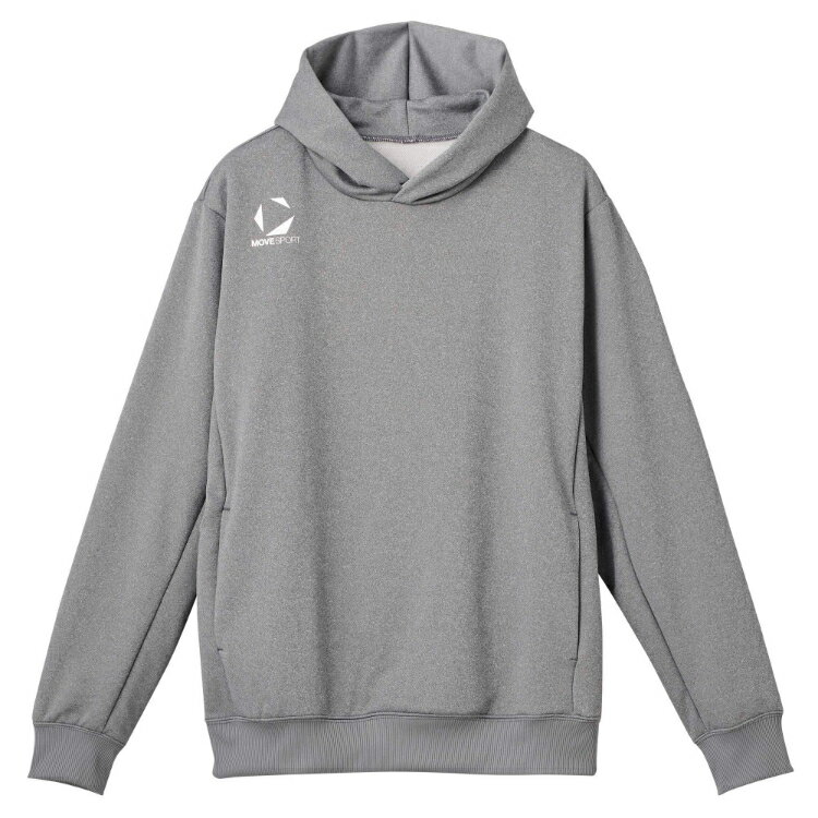 DESCENTE デサント フーデッドスウェット グレー杢 O ST5SSWT0M GY01 | スポーツ トレーニング ウェア フィットネス パーカー フーデッドスウェット フード付き フーディー メンズ レディース ユニセックス マルチスポーツ ムーブスポーツ