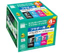 ecorica エコリカ リサイクルインクカートリッジ brotherブラザー互換製品 エコリカ型番【ECI-BR104P/BOX】 対応純正品【LC10-4PK】カラー【4色パック (ブラック/シアン/マゼンタ/イエロー)】(2)