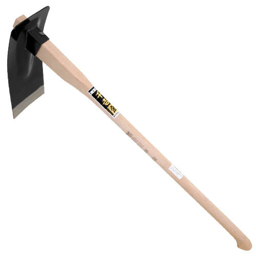 千吉金 越後型平鍬黒打鋼付 3シャク