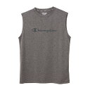 CHAMPION チャンピオン TANK TOP ヘザーチャコール L C3-BS314 89 | ファッション メンズファッション レディース ユニセックス タンクトップノースリーブ ベーシック カジュアル ジャージ 部屋着 男性用 女性用 セットアップ スポーツ(4)