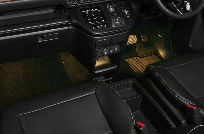 HONDA ホンダ 純正 フットライト＆センターコンソールイルミネーション 08E10-3T0-000 | STEP WGN ステップワゴン RP6 RP7 E:HEV ハイブリッド RP8 ライト コンソール イルミネーション LED ホワイト 点灯 ドレスアップ カスタム パーツ 部品 内装 カー用品 車用品 おすすめ