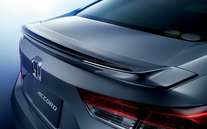 HONDA ホンダ 純正 トランクスポイラー ブリリアントスポーティブルーメタリック B-593M 08F10-TVA-0E0 | ホンダ純正 ACCORD アコード CV3 トランク リア スポイラー おすすめ エアロパーツ 車 外装 DIY 部品