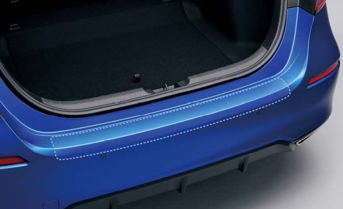 HONDA ホンダ 純正 リアバンパープロテクションフィルム 08P48-T43-000A | CIVIC シビック FL1 honda純正 ホンダ純正 キズ 傷 保護 荷物 DIY 車種専用 車種別 車用品 カー用品 ポイント消化