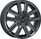 HONDA ホンダ 純正 アルミホイール 15インチ 5.5J PCD114.3 INSET49 5穴 ME-023 ブラストグレーメタリック塗装 08W15-PM3-000B 1本 || 15×5 1/2J 5 1/2J PCD114.3mm インセット49mm インセット49 ホンダ純正 アルミ ホイール 交換 車 FREED フリード フリードプラス