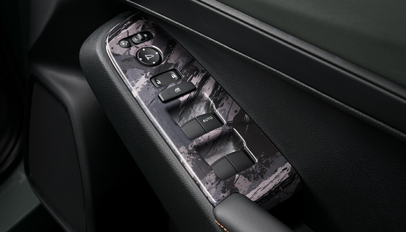 HONDA ホンダ PWSWパネル カモフラージュ 08Z48-E6E-B80B | VEZEL ヴェゼル RV4 E:HEV ヴェゼルハイブリッド RV5 RV6 PWSW パネル 貼り付けタイプ 4枚セット カモフラージュ 収納 車用品 車 カー用品 カーパーツ