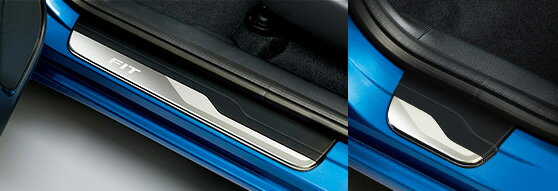 HONDA ホンダ FIT フィット ホンダ純正 サイドステップガーニッシュ LEDイルミネーション無 ( FITロゴ付 ) [ 2016.1〜次モデル]