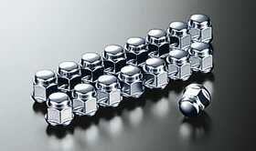 メール便可 HONDA ホンダ 純正 N-BOX SLASH エヌボックススラッシュ アルミホイール用ホイールナット キャップタイプ 16個セット 2014.12〜次モデル | アルミ ホイール 用 ホイールナット アルミホイール 交換 タイヤ交換 ポイント消化