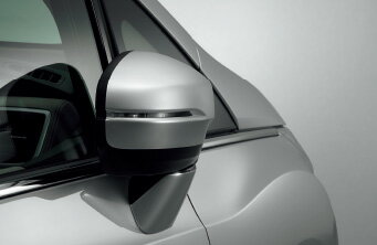 ドアミラーレンズ トヨタ ランドクルーザープラド 150系 2009年09月〜 ミラーヒーター付き車用 入数：1セット(左右) Door mirror lens