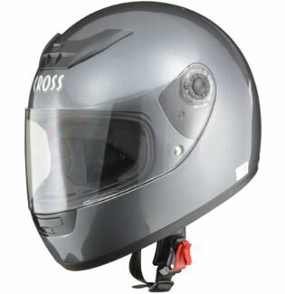 LEAD リード工業 CROSS CR-715 フルフェイスヘルメット ガンメタリック | フルフェイス ヘルメット ヘルメ かっこいい バイク おしゃれ 原付 シールド インナー 人気 ワンタッチ 交換 ガンメタリック 全排気量 リード バイク用品 内装 シンプル 通勤 通学 ポイント消化