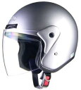 LEAD リード工業 CROSS CR-720 ジェットヘルメット シルバー | ジェット ヘルメット ヘルメ バイク 原付 メンズ レディース シールド 交換...