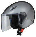 LEAD リード工業 SERIO RE-35 セミジェットヘルメット ガンメタリック | ジェット ヘルメット ヘルメ バイク 原付 メンズ レディース シール...