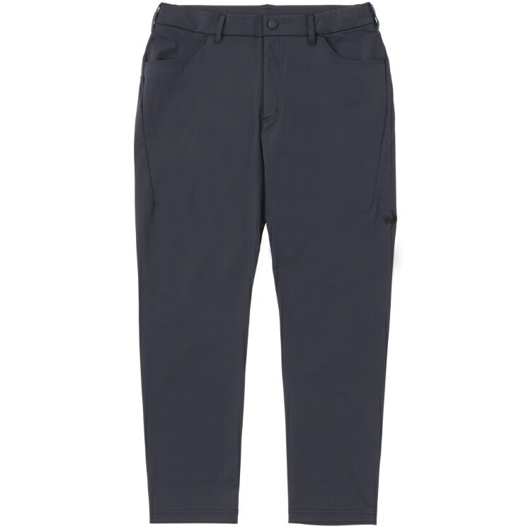 楽天DE（desir de vivre）le coq sportif ルコック AIR STYLISH PANTS ルフ・フォルム ソロテックストリコット グレー L QMMVJD32 GY | スポーツ スポーツ用品 メンズ ボトムス ズボン ロングパンツ テーパード はっ水 ストレッチ ジョギング ウォーキング ゴム入り 紐付き ポケット ロゴ グレー L