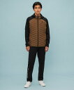 le coq sportif ルコック ハイブリッド中わたジャケット ブラックxブラウン M LT4FJK70M BKBW | 服 ウエア トップス アウター ジャケット 中綿ジャケット 保温 ソロテックス はっ水 防風 光吸収発熱 ヒートナビ マルチスポーツ アウトドア 機能性(4)