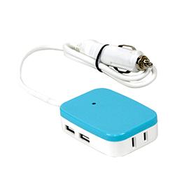 大自工業 メルテック モバイルタップインバーター ブルー MTU-30B | インバーター ドライブ 充電器 充電 便利 モバイル アウトドア 快適 行楽 車中泊 レジャー 旅行 アクセサリー カー用品 USB 車内 カーコンセント 12V 車内コンセント ブルー