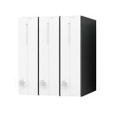 NASTA ナスタ ポスト D-ALL 3戸 静音大型ダイヤル錠 ホワイト 360×300×317.3 KS-MB3002PU-3-LT-W | KS-MB30...