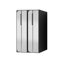 NASTA ナスタ ポスト D-ALL 2戸 可変ダイヤル錠 ステンレスヘアーライン 200×360×335.8 KS-MB3102PU-2-LKT-S | K...