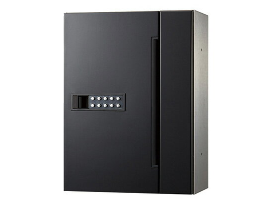 NASTA ナスタ ポスト 可変プッシュボタン錠 ブラック 360×265×162 KS-MB507S-PK-BK | KS-MB507S シリー..