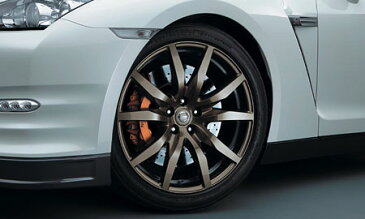 NISSAN 日産 純正 GT-R レイズ製アルミ鍛造ホイール(タイヤ空気圧警報システムセンサー付) 2011.11〜次モデル