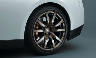 NISSAN 日産 純正 GT-R レイズ製アルミ鍛造ホイール(タイヤ空気圧警報システムセンサー付) 2011.11〜次モデル