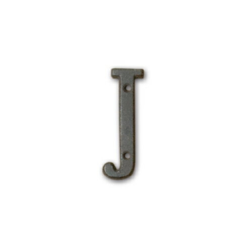 ポッシュリビング アイアンアルファベット J 62382 | 壁飾り 表札 プレート オブジェ ディスプレイ インテリア 小物 ナチュラル カッコいい かわいい オシャレ DIY 雑貨