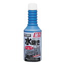 INFORMATION 品番 【25】 品名 【水抜き専門 ガソリン車用】 内容量 【200ml】 製品サイズ 【高さ：173mm/幅：54mm/奥行：54mm】 製品重量 【188g】 危険物表示 【危険物適用：危険物/危[大分類]：第四類/危[小分類]：アルコール類/危[内容量]：200ml/危[危険等級]：II/危[溶解性]：水溶性】※image photo 外気温変化により、タンク内に発生する水分を分解して完全燃焼を実現します。サビの発生を防ぎエンジン・ノッキング防止にも効果を発揮。ガソリン車・ディーゼル車それぞれに最適な原料配分により信頼性の高い製品です。防錆剤配合。 ※画像はイメージです。 ※