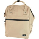 アネロ リュックサック ベージュ S-205S003BE | 25-0334-020 ファッション小物 バッグ バックパック リュックサック カバン ブラック 機能性 収納 ポケット ナイロン ファスナー 裏地 便利 万能 アウトドア お出かけ 旅行 外出 荷物 イベント(4)